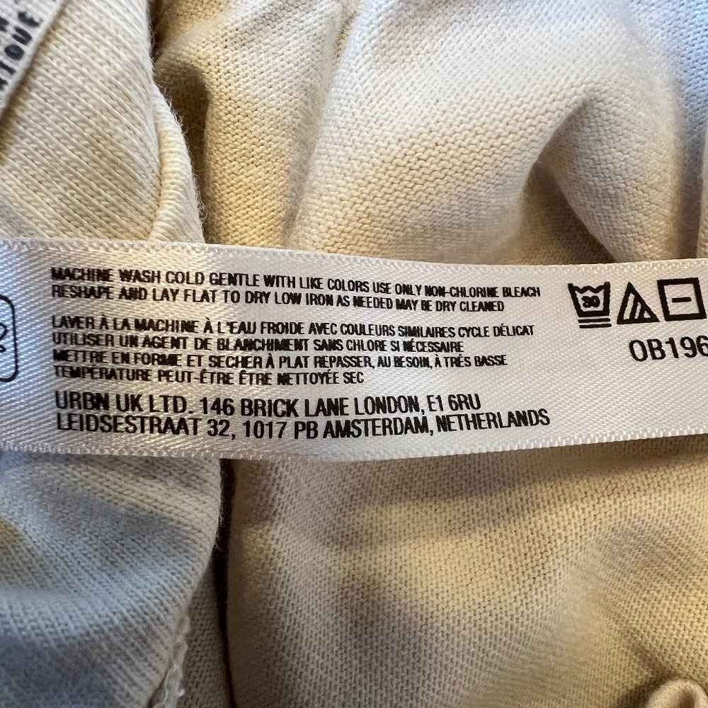 Wide Leg Cream Lounge Pants - Effortless Everyday Style - Picture 12 of 15
